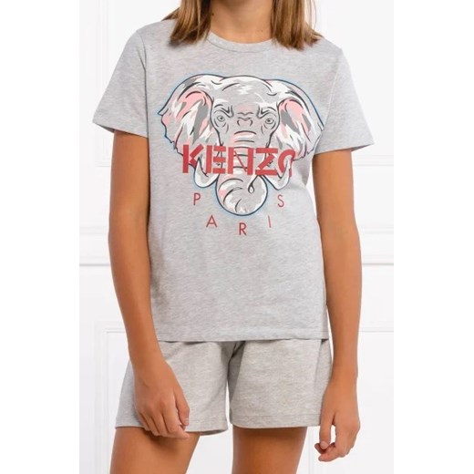 KENZO KIDS T-shirt | Regular Fit ze sklepu Gomez Fashion Store w kategorii Bluzki dziewczęce - zdjęcie 172734260