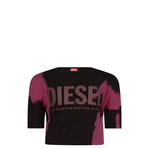 Diesel T-shirt | Cropped Fit Diesel 156 wyprzedaż Gomez Fashion Store
