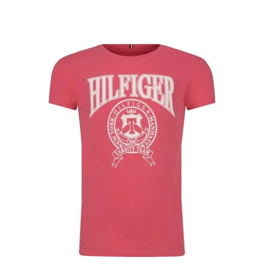 Tommy Hilfiger T-shirt | Regular Fit ze sklepu Gomez Fashion Store w kategorii Bluzki dziewczęce - zdjęcie 172734713