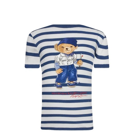 POLO RALPH LAUREN T-shirt | Regular Fit ze sklepu Gomez Fashion Store w kategorii Bluzki dziewczęce - zdjęcie 172736331