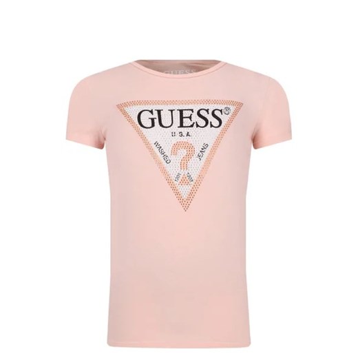 Guess T-shirt | Regular Fit ze sklepu Gomez Fashion Store w kategorii Bluzki dziewczęce - zdjęcie 172736890