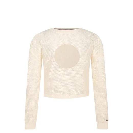 Tommy Hilfiger Sweter | Cropped Fit ze sklepu Gomez Fashion Store w kategorii Swetry dziewczęce - zdjęcie 172738672