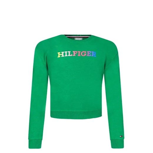 Tommy Hilfiger Bluza MONOTYPE SWEATSHIRT | Loose fit ze sklepu Gomez Fashion Store w kategorii Bluzy dziewczęce - zdjęcie 172740162