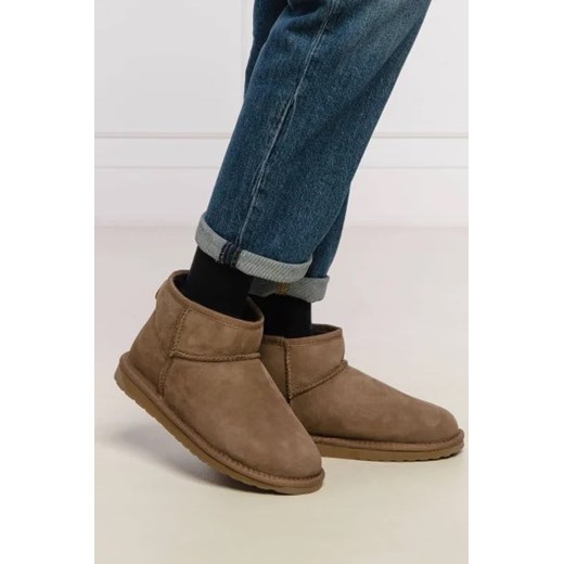 EMU Australia Skórzane śniegowce Stinger Micro | z dodatkiem wełny Emu Australia 42 wyprzedaż Gomez Fashion Store