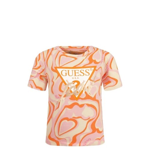 Guess T-shirt | Cropped Fit ze sklepu Gomez Fashion Store w kategorii Bluzki dziewczęce - zdjęcie 172744324