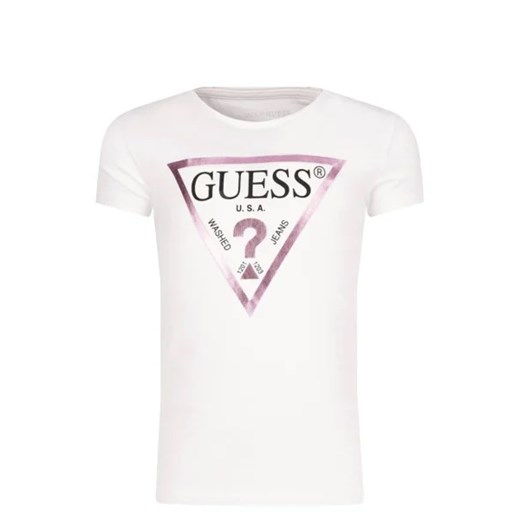 Guess T-shirt | Regular Fit ze sklepu Gomez Fashion Store w kategorii Bluzki dziewczęce - zdjęcie 172750683
