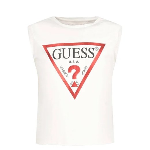 Guess T-shirt | Cropped Fit ze sklepu Gomez Fashion Store w kategorii Bluzki dziewczęce - zdjęcie 172750690