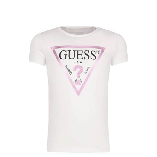 Guess T-shirt | Regular Fit ze sklepu Gomez Fashion Store w kategorii Bluzki dziewczęce - zdjęcie 172750703
