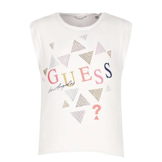 Guess T-shirt MIDI | Regular Fit ze sklepu Gomez Fashion Store w kategorii Bluzki dziewczęce - zdjęcie 172750781