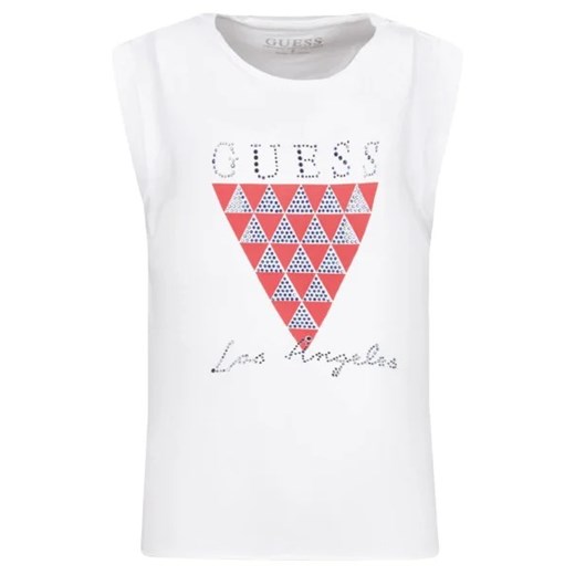 Guess T-shirt | Regular Fit ze sklepu Gomez Fashion Store w kategorii Bluzki dziewczęce - zdjęcie 172750830