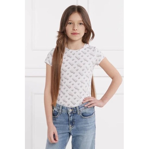 BOSS Kidswear T-shirt | Slim Fit ze sklepu Gomez Fashion Store w kategorii Bluzki dziewczęce - zdjęcie 172751000