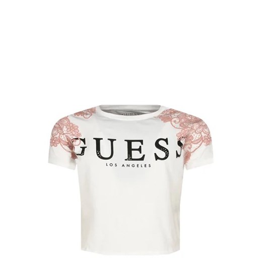 Guess T-shirt | Regular Fit ze sklepu Gomez Fashion Store w kategorii Bluzki dziewczęce - zdjęcie 172751213