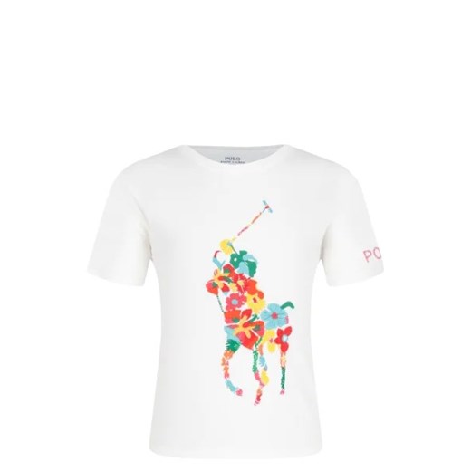 POLO RALPH LAUREN T-shirt | Regular Fit Polo Ralph Lauren 128 okazyjna cena Gomez Fashion Store