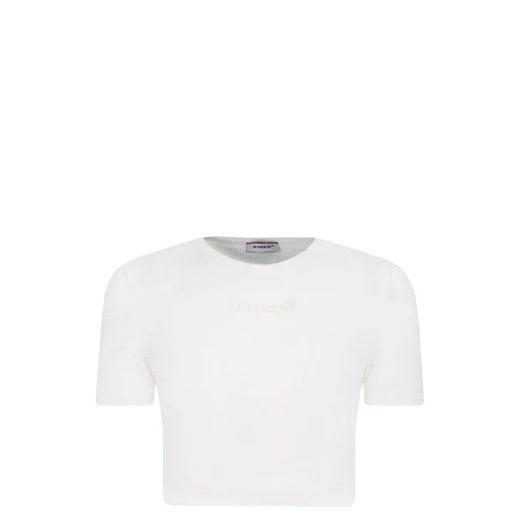 Pinko UP T-shirt | Cropped Fit ze sklepu Gomez Fashion Store w kategorii Bluzki dziewczęce - zdjęcie 172751374
