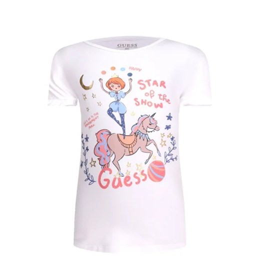 Guess T-shirt | Regular Fit ze sklepu Gomez Fashion Store w kategorii Bluzki dziewczęce - zdjęcie 172751471