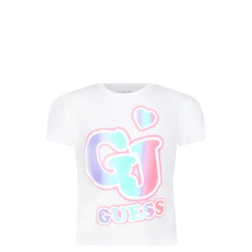 Guess T-shirt | Regular Fit ze sklepu Gomez Fashion Store w kategorii Bluzki dziewczęce - zdjęcie 172751564