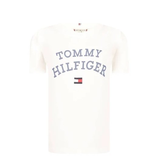 Tommy Hilfiger T-shirt | Regular Fit ze sklepu Gomez Fashion Store w kategorii Bluzki dziewczęce - zdjęcie 172751711