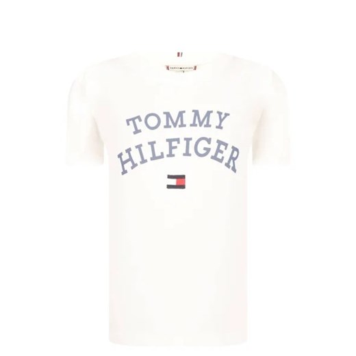 Tommy Hilfiger T-shirt | Regular Fit ze sklepu Gomez Fashion Store w kategorii Bluzki dziewczęce - zdjęcie 172751711