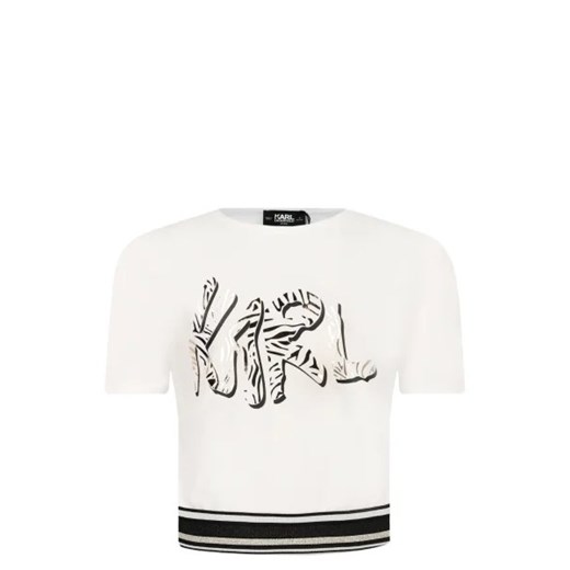Karl Lagerfeld Kids T-shirt | Regular Fit ze sklepu Gomez Fashion Store w kategorii Bluzki dziewczęce - zdjęcie 172751851