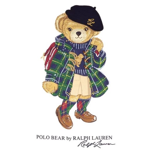 POLO RALPH LAUREN T-shirt SSBEARCN-KNIT SHIRTS | Regular Fit Polo Ralph Lauren 176 okazja Gomez Fashion Store