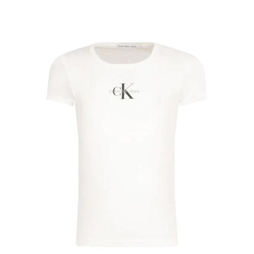 CALVIN KLEIN JEANS T-shirt | Regular Fit ze sklepu Gomez Fashion Store w kategorii Bluzki dziewczęce - zdjęcie 172752094