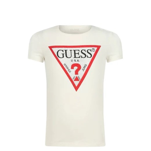 Guess T-shirt | Regular Fit ze sklepu Gomez Fashion Store w kategorii Bluzki dziewczęce - zdjęcie 172752222