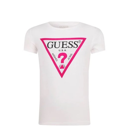 Guess T-shirt | Regular Fit ze sklepu Gomez Fashion Store w kategorii Bluzki dziewczęce - zdjęcie 172752302