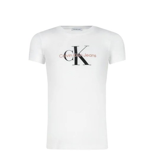 CALVIN KLEIN JEANS T-shirt | Regular Fit ze sklepu Gomez Fashion Store w kategorii Bluzki dziewczęce - zdjęcie 172752530