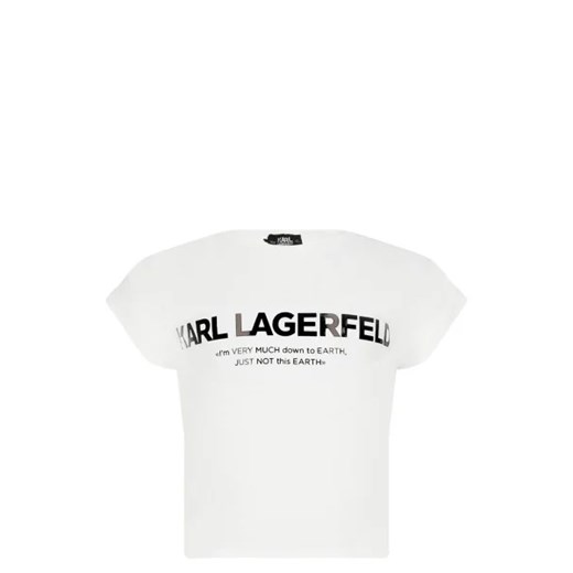 Karl Lagerfeld Kids T-shirt | Regular Fit ze sklepu Gomez Fashion Store w kategorii Bluzki dziewczęce - zdjęcie 172752533