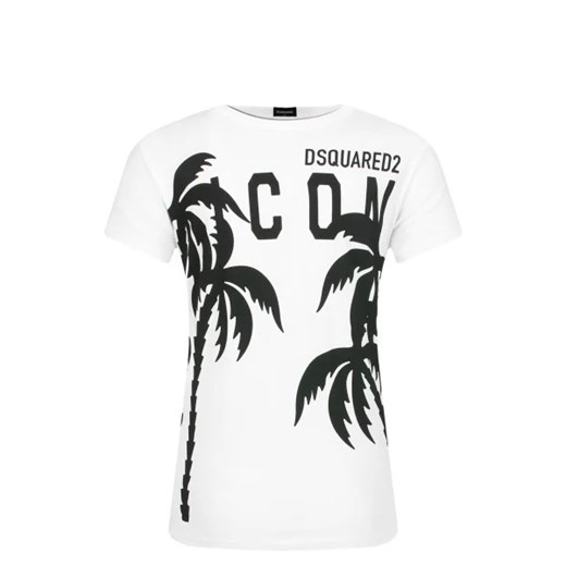 Dsquared2 T-shirt | Regular Fit ze sklepu Gomez Fashion Store w kategorii Bluzki dziewczęce - zdjęcie 172752654