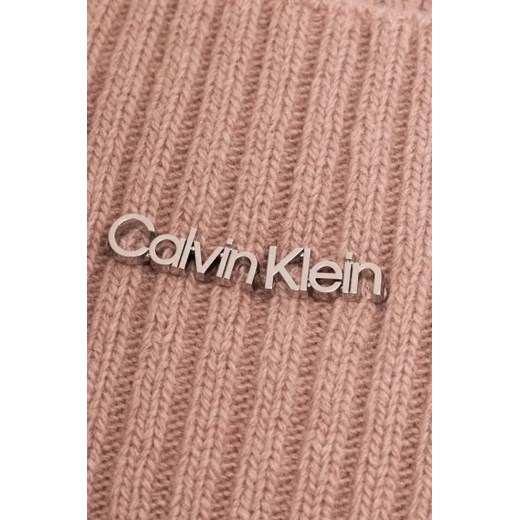 Calvin Klein Czapka | z dodatkiem wełny i kaszmiru Calvin Klein One Size wyprzedaż Gomez Fashion Store