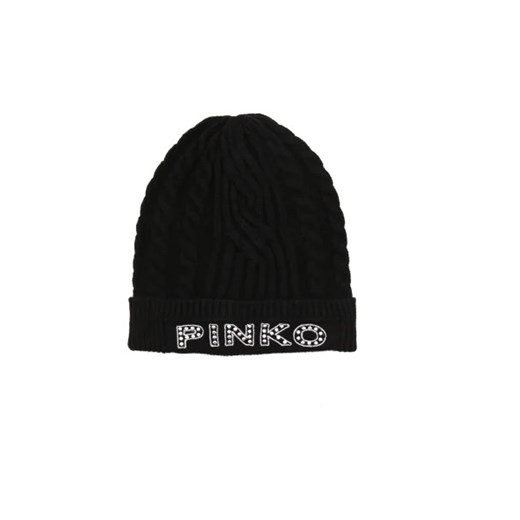 Pinko Czapka BAMBOO CAPPELLO VISCOSA CABLES ze sklepu Gomez Fashion Store w kategorii Czapki zimowe damskie - zdjęcie 172755151