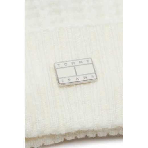 Tommy Jeans Czapka | z dodatkiem wełny Tommy Jeans One Size wyprzedaż Gomez Fashion Store