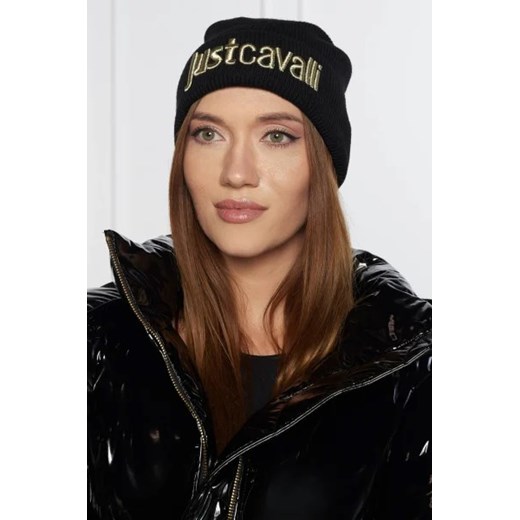Just Cavalli Czapka | z dodatkiem wełny Just Cavalli One Size okazja Gomez Fashion Store