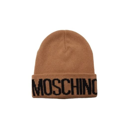 Moschino Czapka | z dodatkiem wełny i kaszmiru Moschino One Size okazyjna cena Gomez Fashion Store