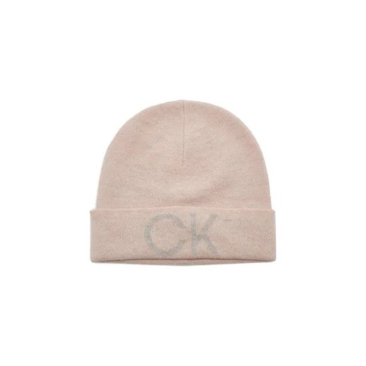 Calvin Klein Wełniana czapka ELEVATED MONOGRAM ze sklepu Gomez Fashion Store w kategorii Czapki zimowe damskie - zdjęcie 172757041