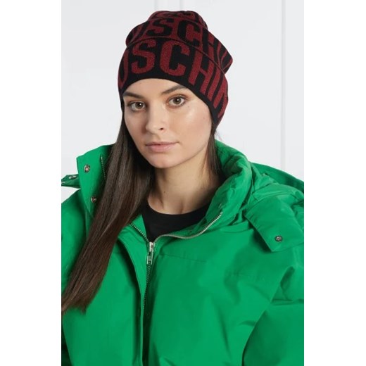 Moschino Czapka | z dodatkiem wełny Moschino One Size Gomez Fashion Store okazja