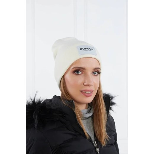 DONDUP - made in Italy Czapka | z dodatkiem wełny Dondup - Made In Italy One Size okazyjna cena Gomez Fashion Store