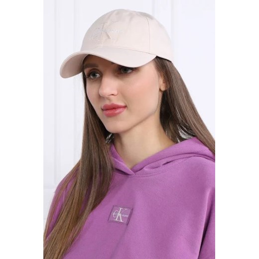 CALVIN KLEIN JEANS Bejsbolówka CKJ MONOGRAM One Size okazyjna cena Gomez Fashion Store