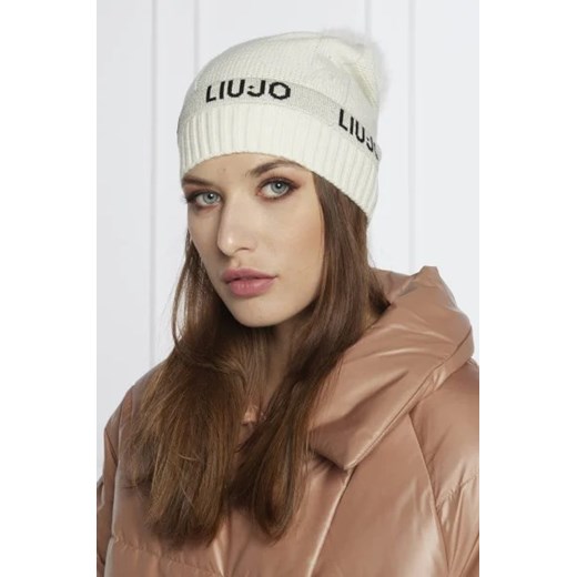 Liu Jo Sport Czapka | z dodatkiem wełny One Size wyprzedaż Gomez Fashion Store