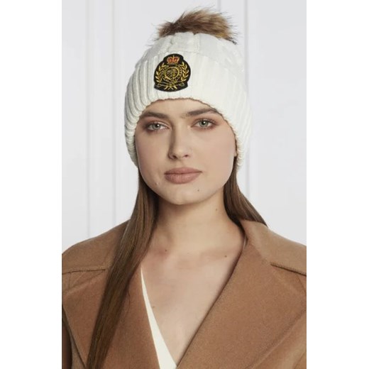 LAUREN RALPH LAUREN Czapka CABLE COLD WEATHER | z dodatkiem wełny One Size Gomez Fashion Store okazja