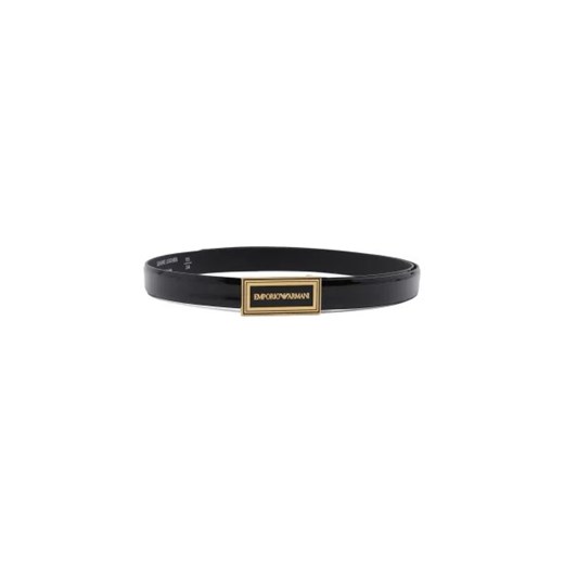 Emporio Armani Skórzany pasek Emporio Armani 110 promocyjna cena Gomez Fashion Store