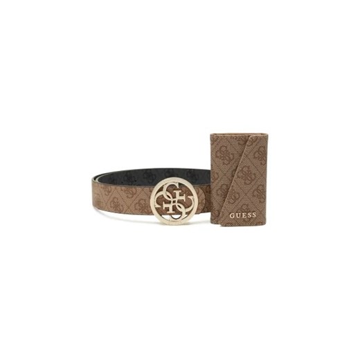 Guess Dwustronny pasek + saszetka Guess One Size okazja Gomez Fashion Store