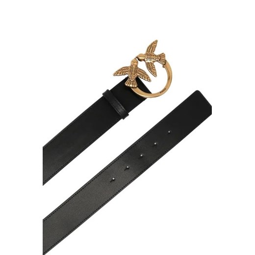 Pinko Skórzany pasek LOVE BERRY H4 BELT VITELLO SET Pinko M okazja Gomez Fashion Store