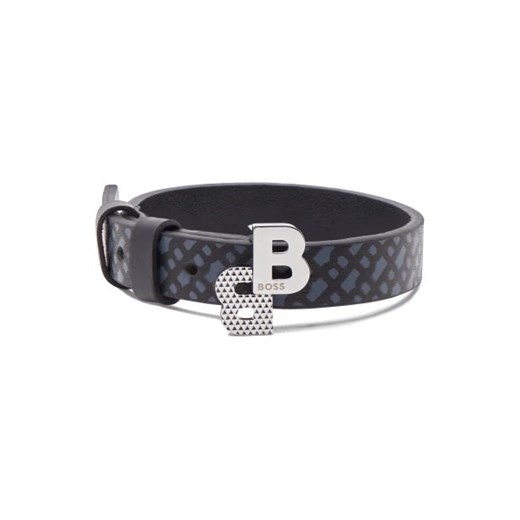 BOSS BLACK Skórzana bransoleta B-DOUBLEB ze sklepu Gomez Fashion Store w kategorii Bransolety - zdjęcie 172772193