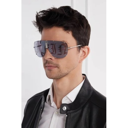 Philipp Plein Okulary przeciwsłoneczne SPP075M 69 okazja Gomez Fashion Store