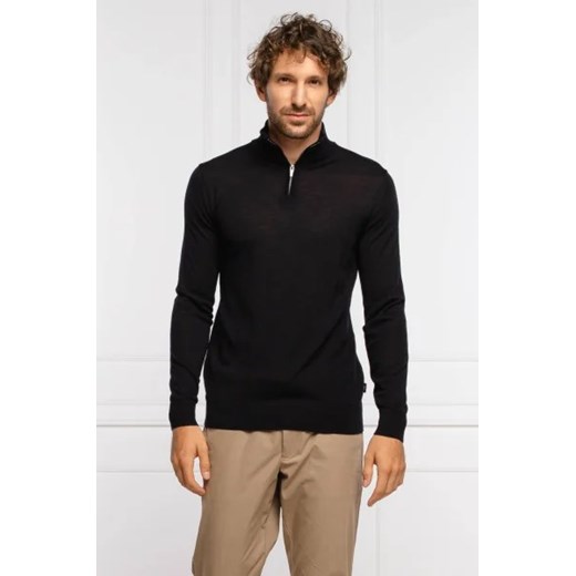 Emporio Armani Wełniany sweter | Regular Fit ze sklepu Gomez Fashion Store w kategorii Swetry męskie - zdjęcie 172772783