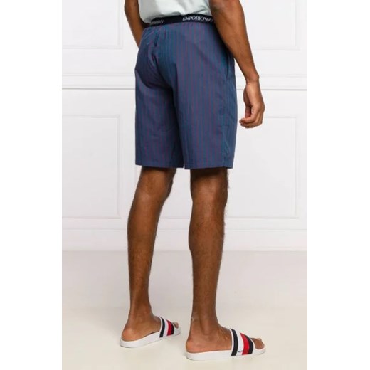 Emporio Armani Szorty od piżamy | Regular Fit Emporio Armani S okazja Gomez Fashion Store