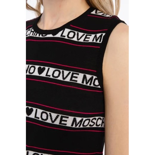 Love Moschino Sukienka Love Moschino 36 promocyjna cena Gomez Fashion Store