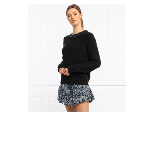 Michael Kors Sweter CHAIN | Regular Fit ze sklepu Gomez Fashion Store w kategorii Swetry damskie - zdjęcie 172774310